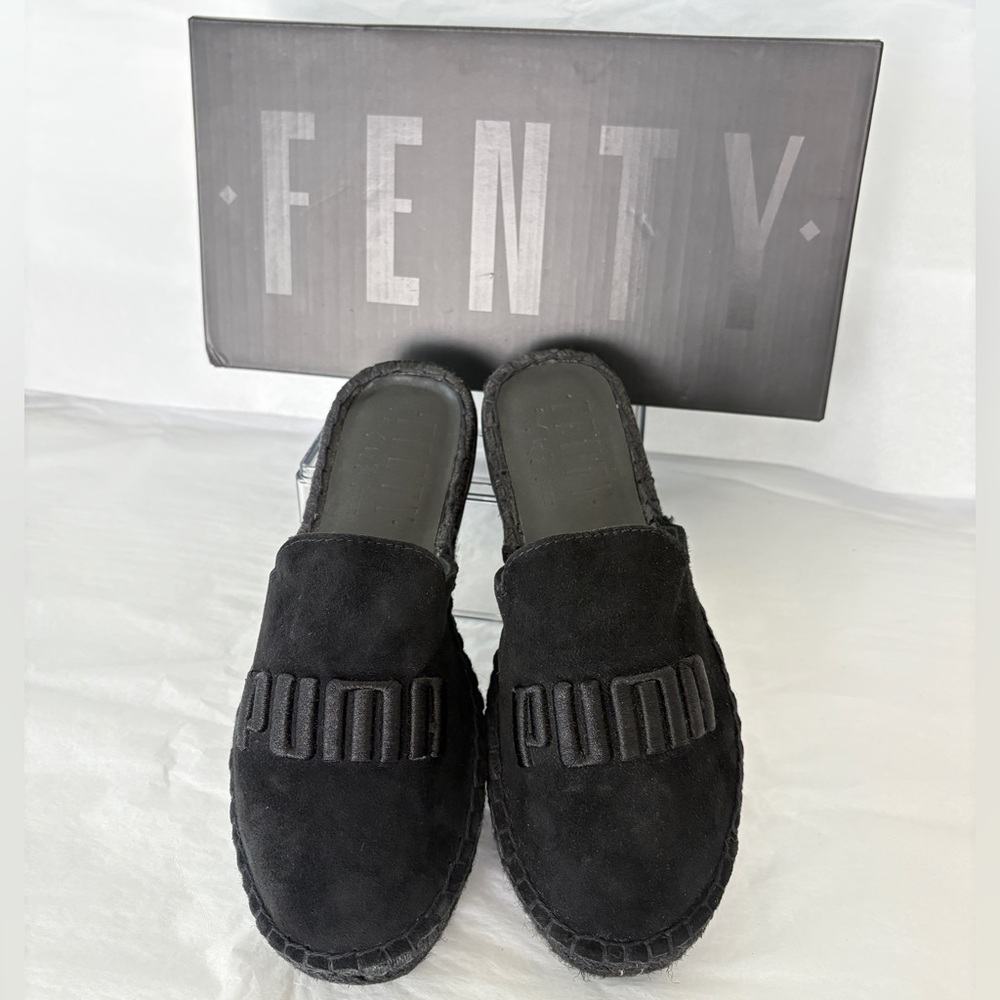 NWT Puma Fenty Black Mules